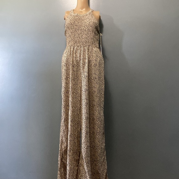 NWT Jessica Simpson Jumper Leopard Print BoHo style halter top size Medium - Picture 5 of 8